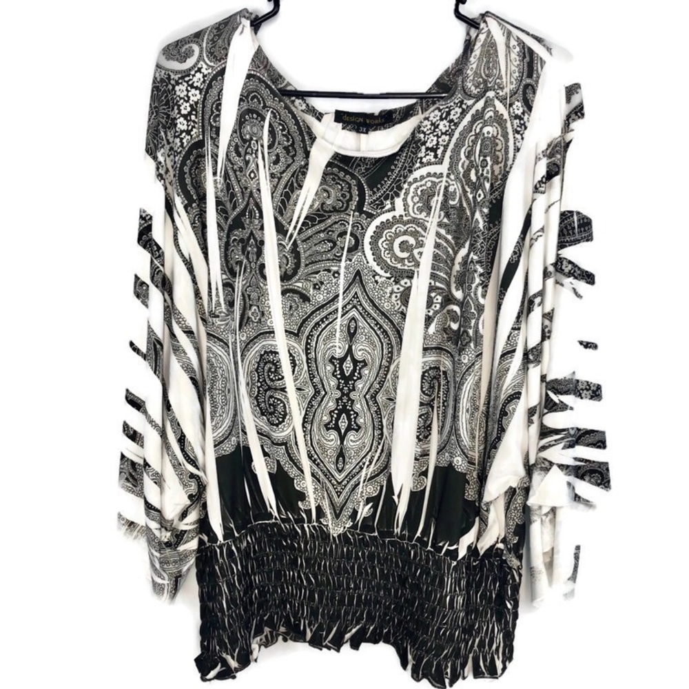 Design Works Women’s Plus Size Blouse 3X